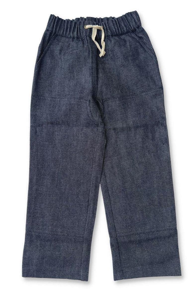Jackalo Kids' Organic Heavyweight Cotton Denim Jules Jeans, Main, color, Heavyweight Denim