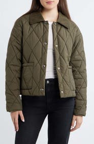 Sam Edelman Quilted Crop Jacket