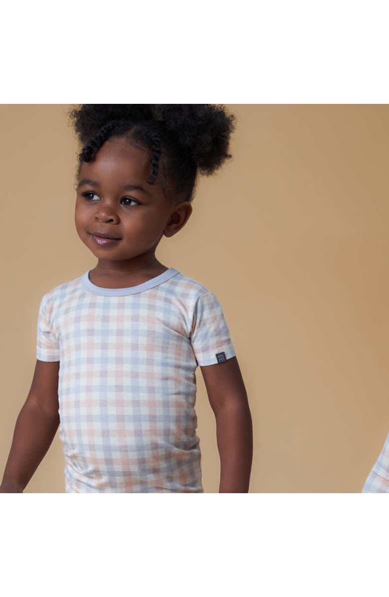 Modern Moments<sup>™</sup> by Gerber Tight Fitting Footless Pajamas, 4-Piece Set, Alternate, color, Spring Plaid