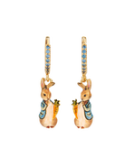 Fable England x Peter Rabbit Carrot Charm Huggie Earrings