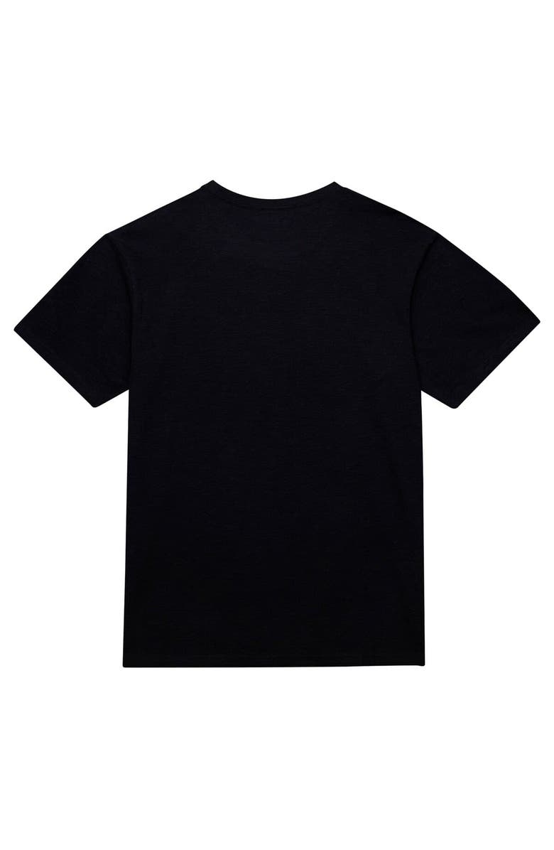 Mitchell & Ness Men's Mitchell & Ness Black Boston Celtics Hardwood Classics Felt Applique Slub T-Shirt, Alternate, color, Black