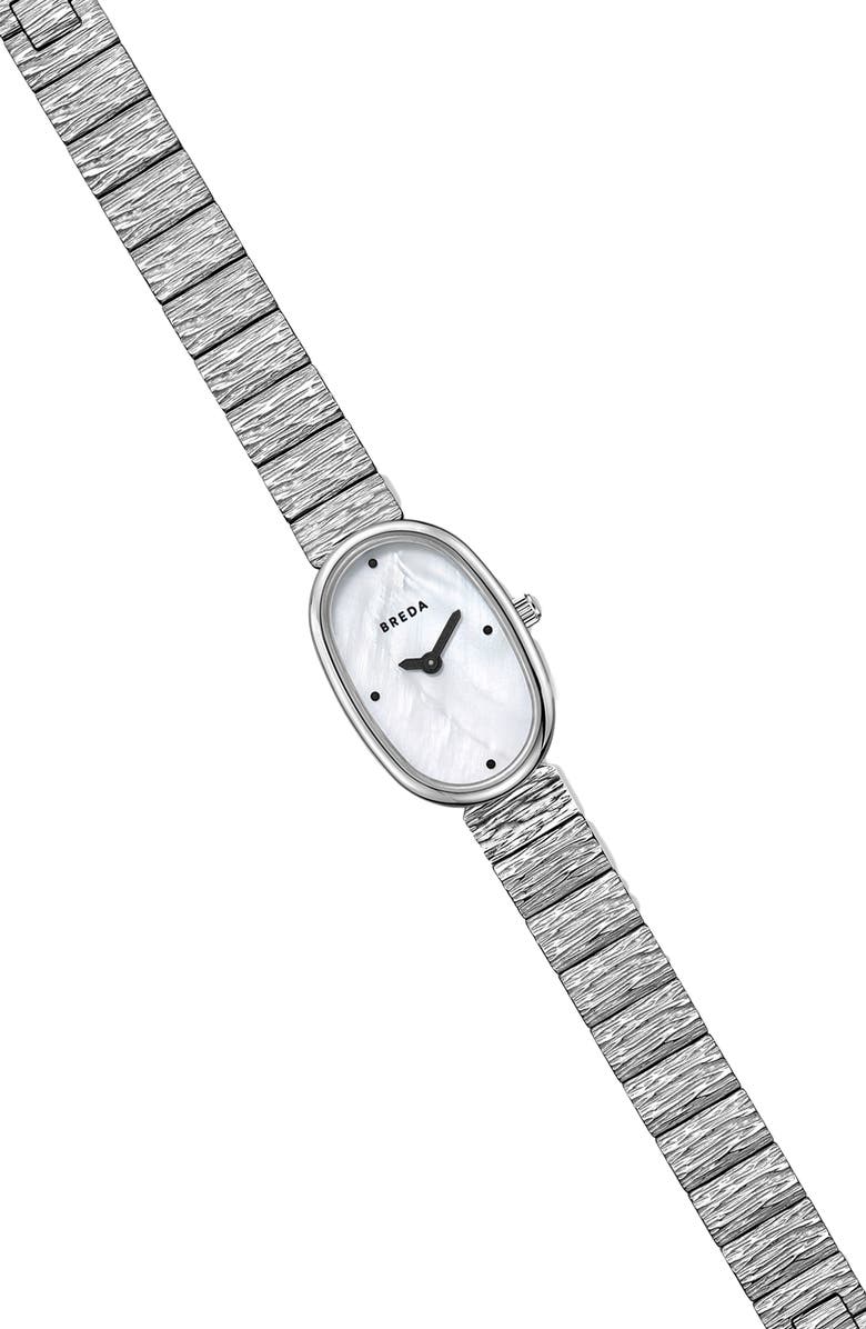 BREDA Jane Revival Bracelet Watch, 18mm, Alternate, color, Stainless Steel