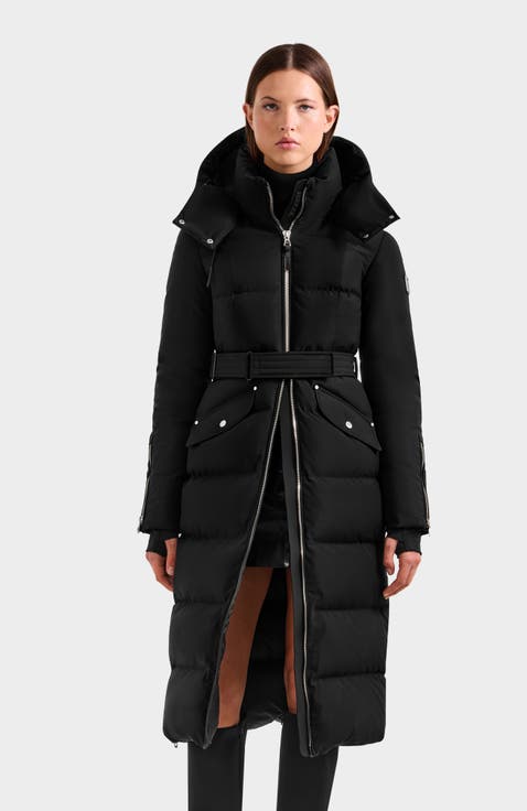 Cali Heritage Quilted Maxi Down Puffer