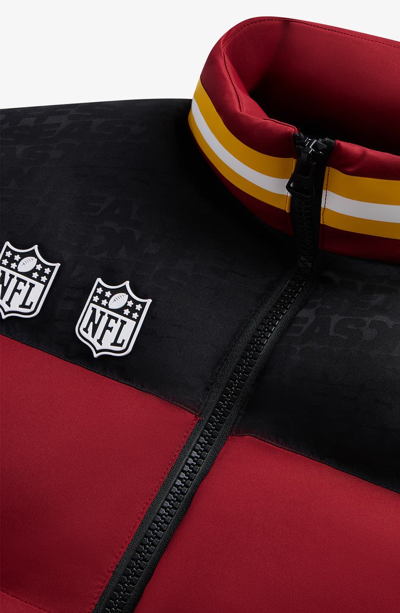 Off Season Unisex Team Puffer Vest, Alternate, color, Commanders