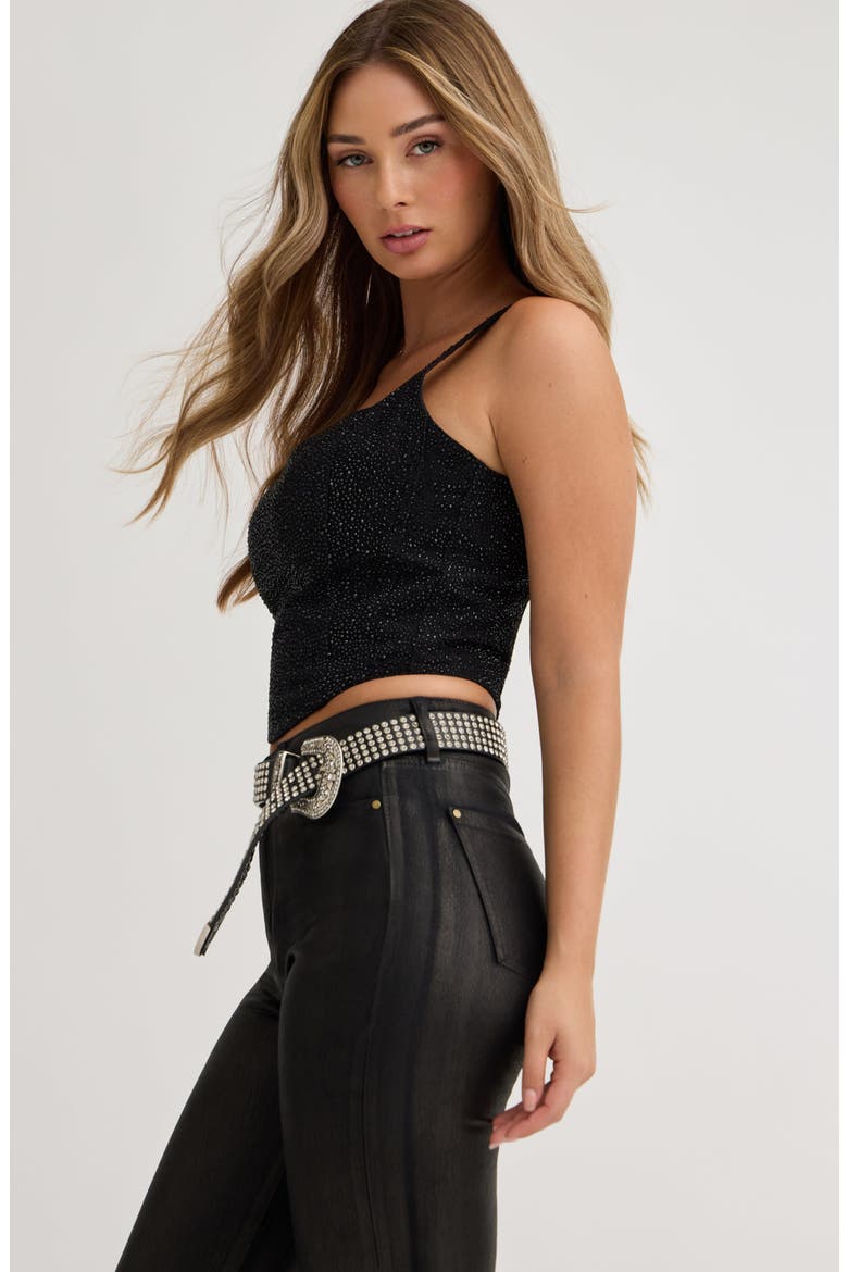 Sexy High Waist Flare Jeans, Alternate, color, LICO-BEIGE