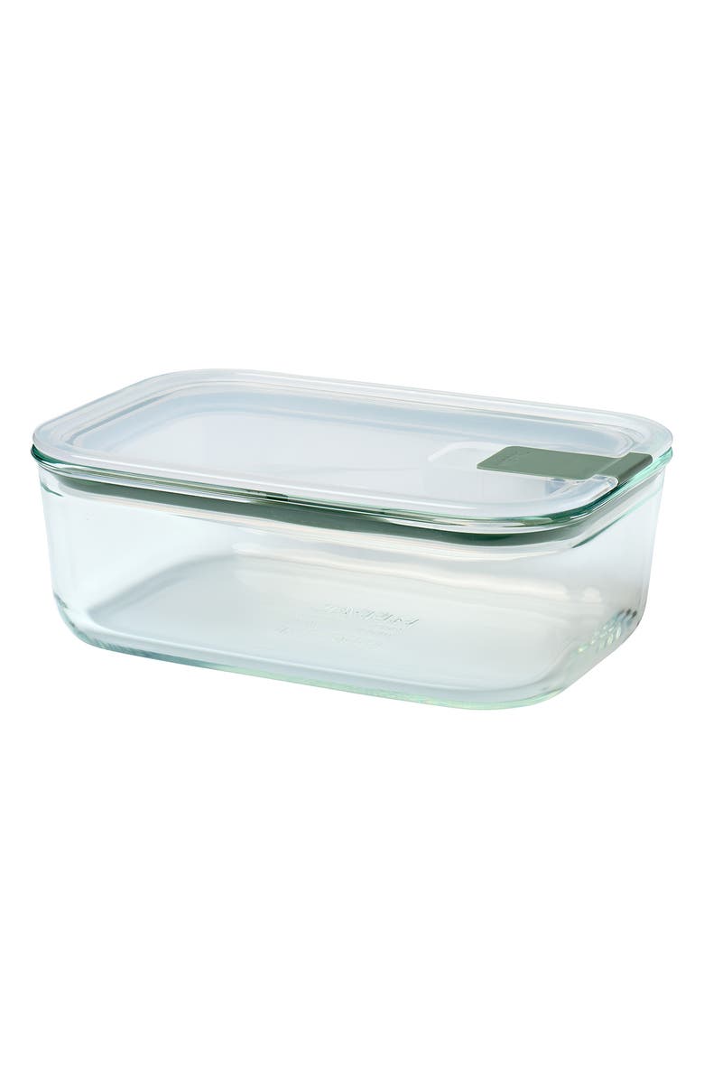 Mepal Easyclip Rectangular Glass Lunch Box, Main, color, 