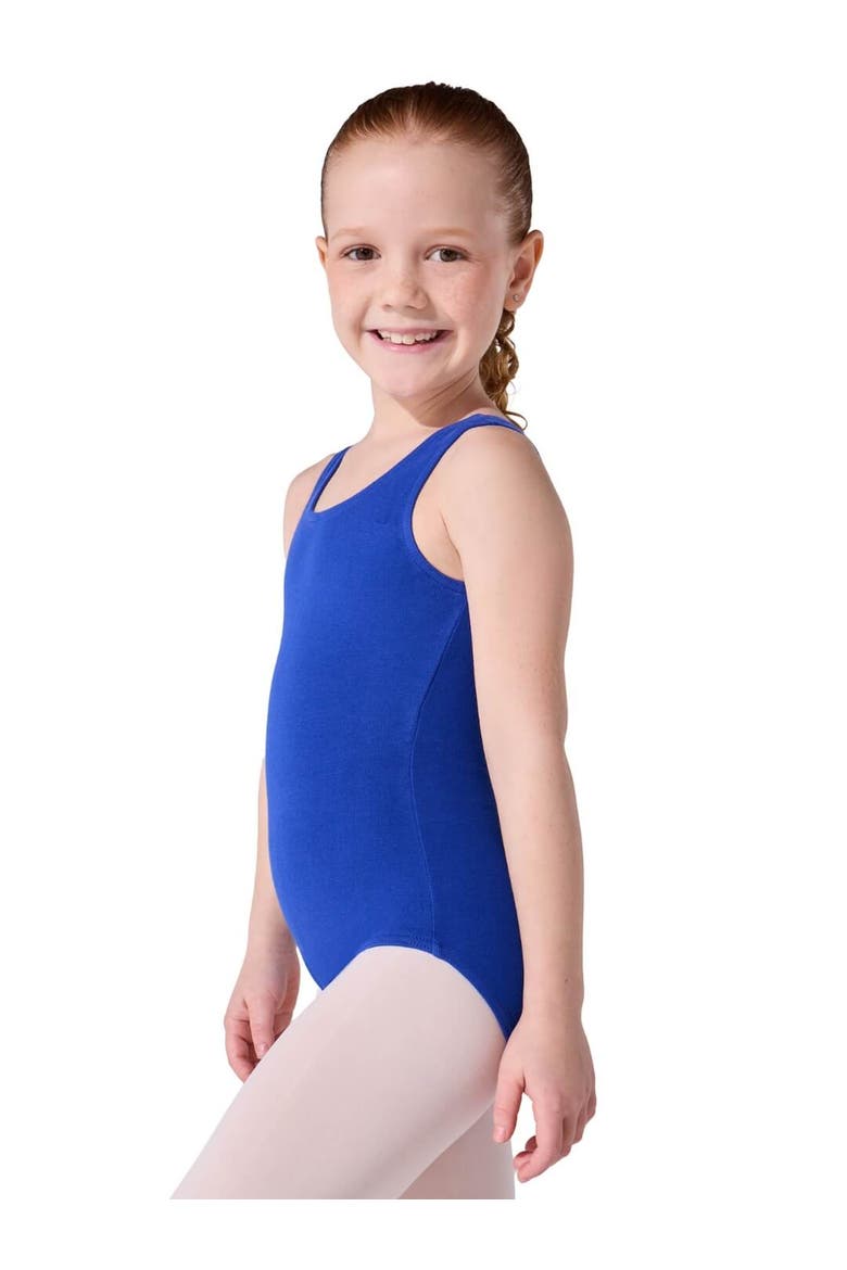 High-Neck Tank Leotard, Alternate, color, Dark Blue