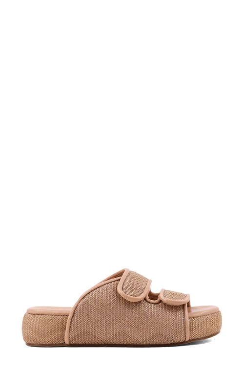 Shushop Lililan Slide Sandal In Brown