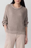 Eileen Fisher Crewneck Organic Cotton Sweater