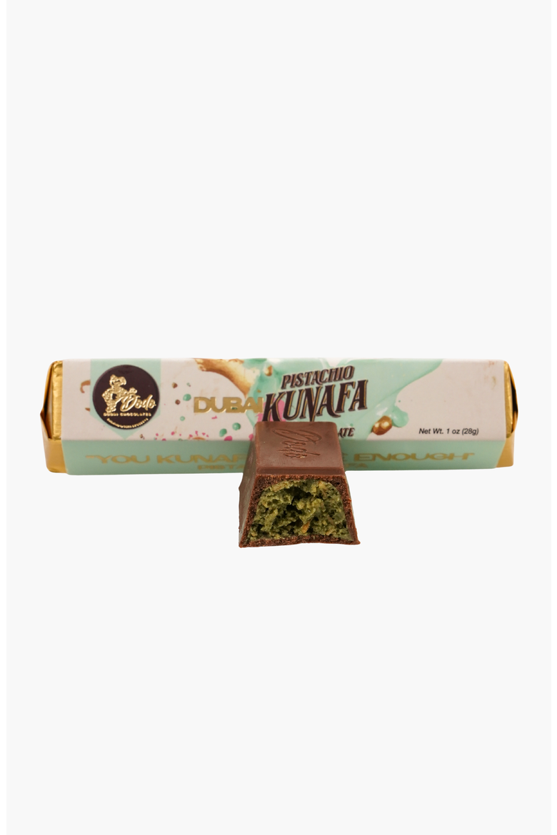 Dubai Style Milk Chocolate Pistachio 5-Bar Multipack, Alternate, color, Pistachio