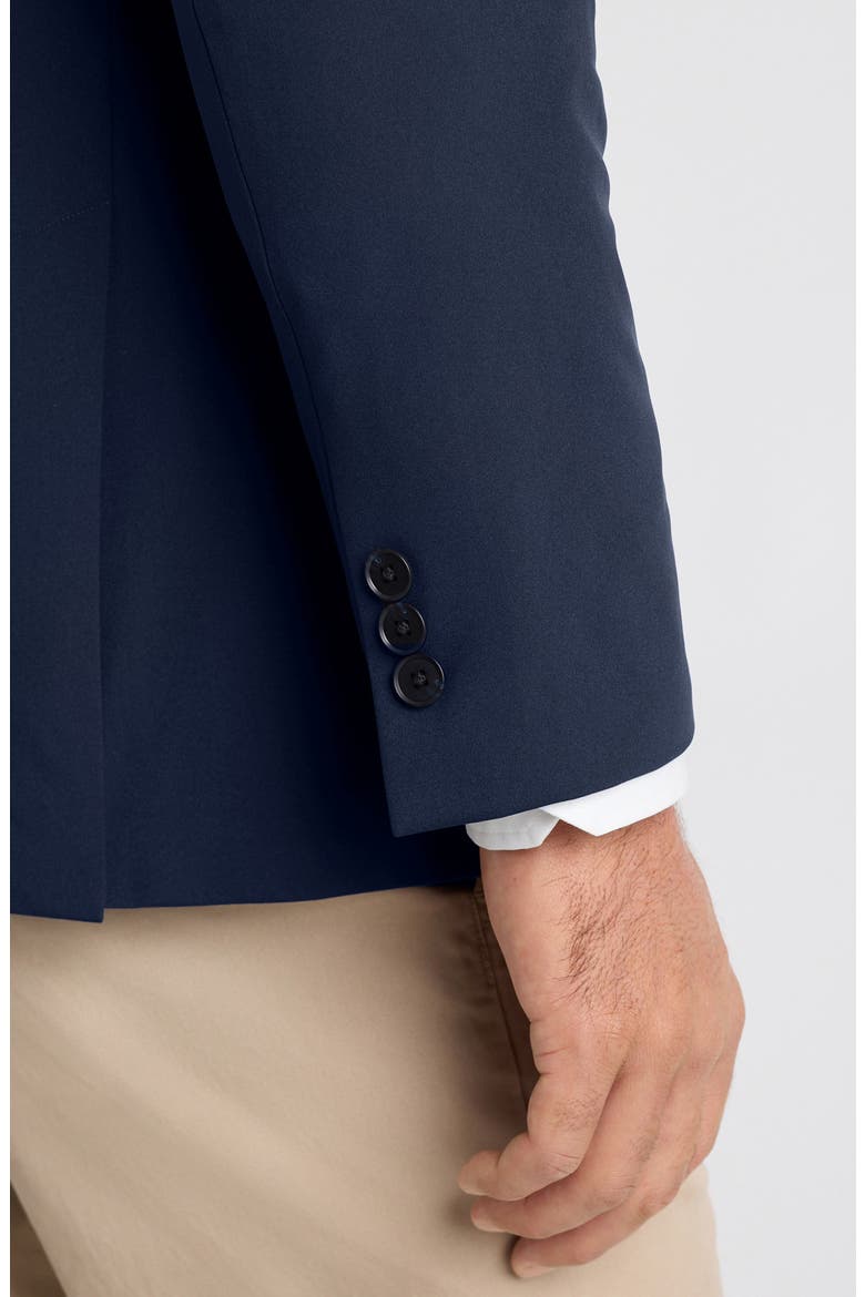 Stealth Blazer, Alternate, color, BRIGHT NAVY BLUE