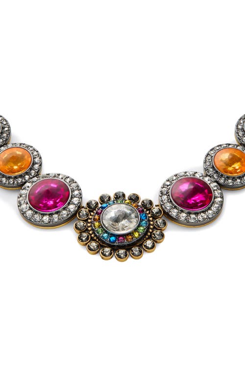 Kurt Geiger London Octavia Collar Necklace In Blue