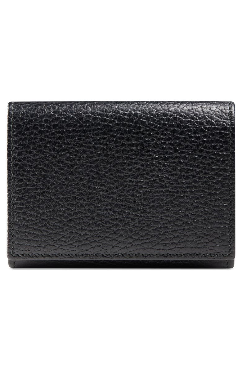 Gucci Petite Leather French Wallet, Alternate, color,