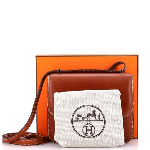 Pre-owned Hermes Hermes Constance Bag Barenia 18
