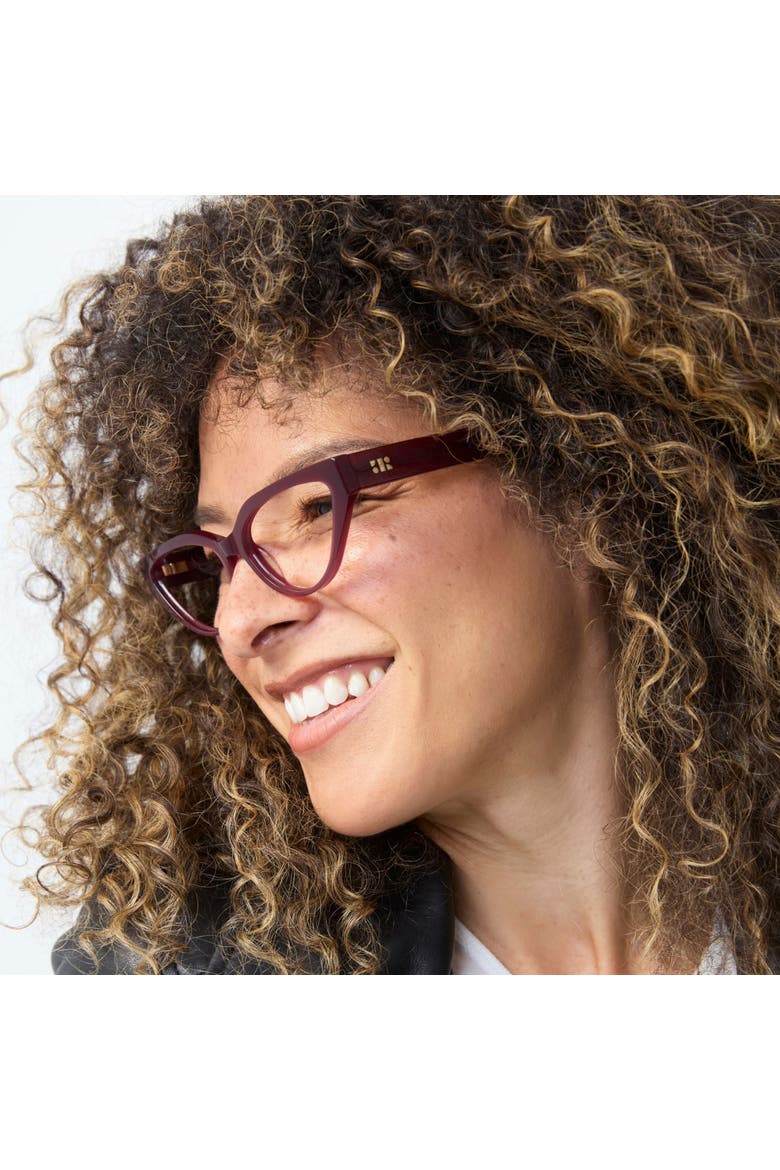 Nikki Reading Glasses, Alternate, color, Pink