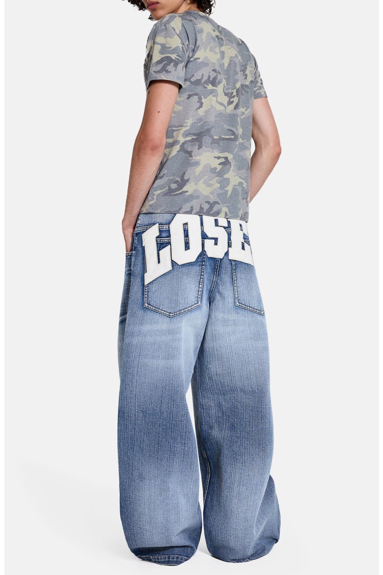 Airtex Loser Applique Colossus Jeans, Alternate, color, DENIM