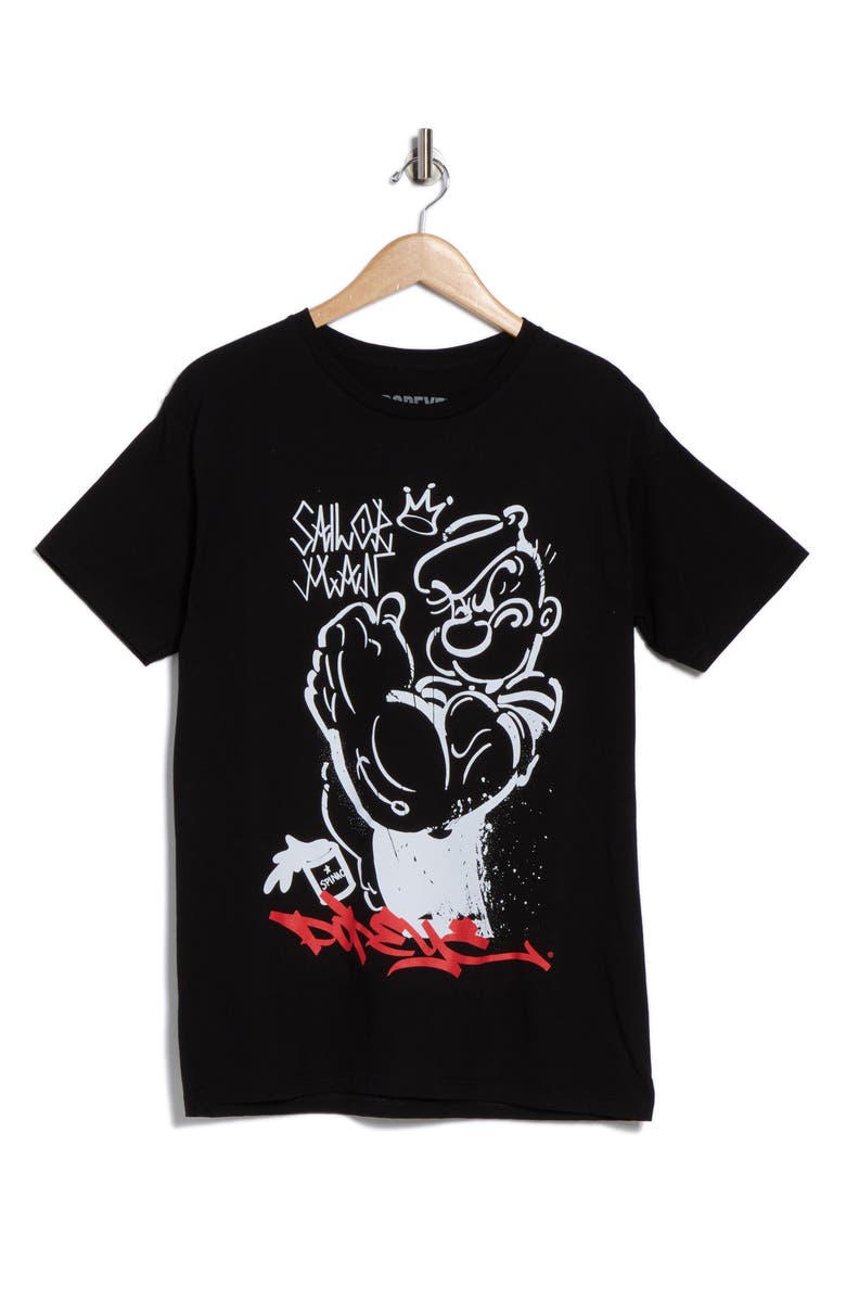 Popeye Sailor Graphic T-Shirt