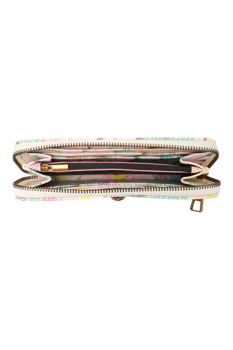 Camden Zip Wallet, Alternate, color, PINK COMB