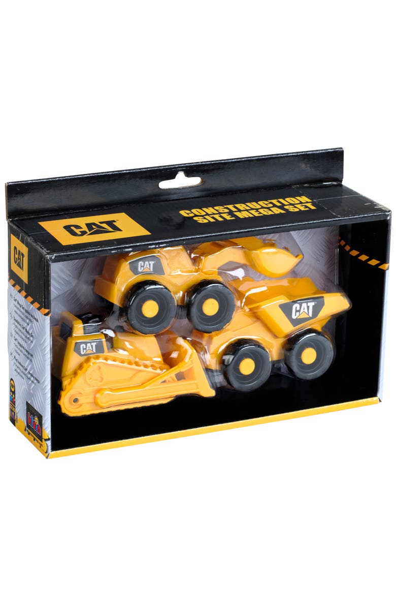CATERPILLAR Construction Site Mega Set Klein, 3 Piece Set, Alternate, color, Multicolored