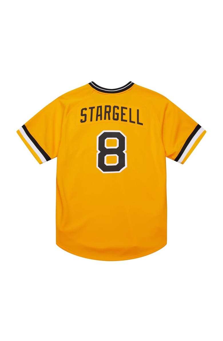 Mitchell & Ness Men's Mitchell & Ness Willie Stargell Gold Pittsburgh Pirates 1979 Throwback Authentic Jersey, Alternate, color, Gold