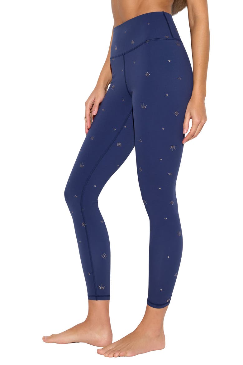 Sacred Prism Euphoria High Waist 7/8 Leggings, Alternate, color, INDIGO