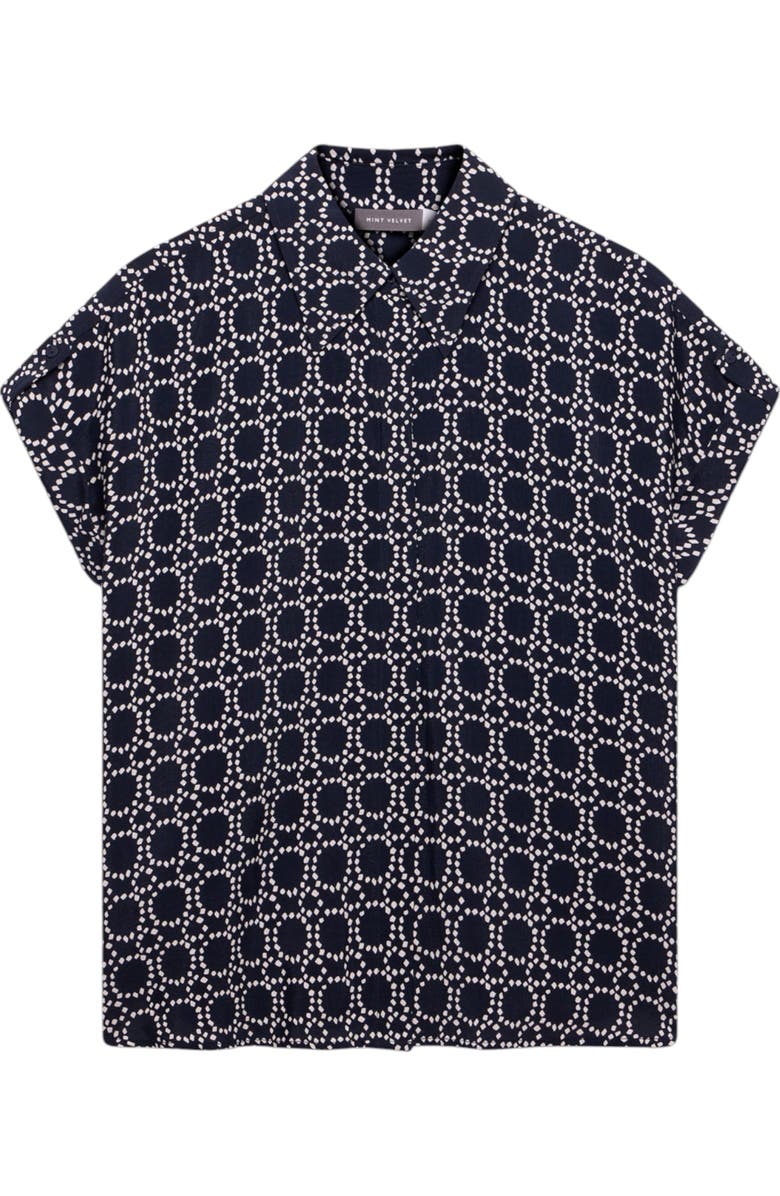 MINT VELVET Print Resort Shirt, Alternate, color,