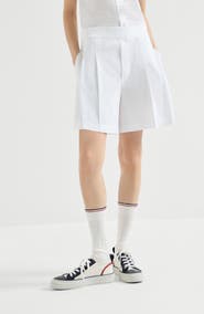 Brunello Cucinelli Piqué shorts