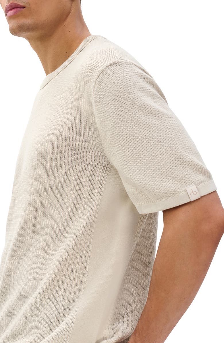 rag & bone Harvey Short Sleeve Shirt, Alternate, color, Desert Sand