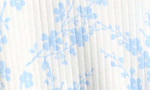 Poppy & Clay Set Of 2 Harmony Rib Footless Pajamas In Multi