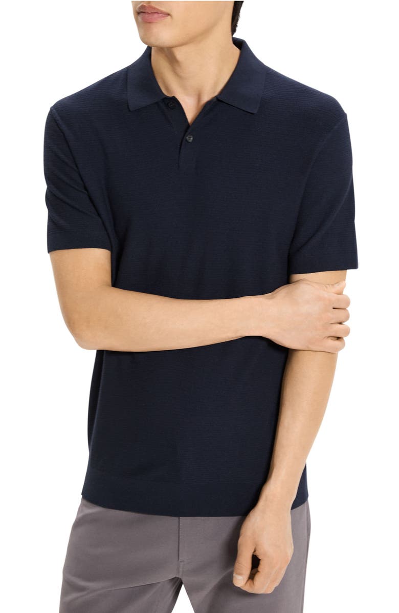 Theory Soris T-Light Polo, Main, color, Baltic