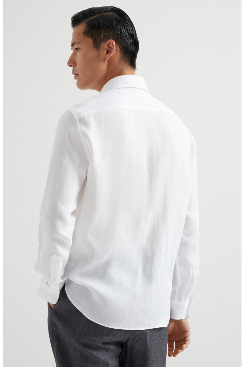 Linen shirt, Alternate, color, White