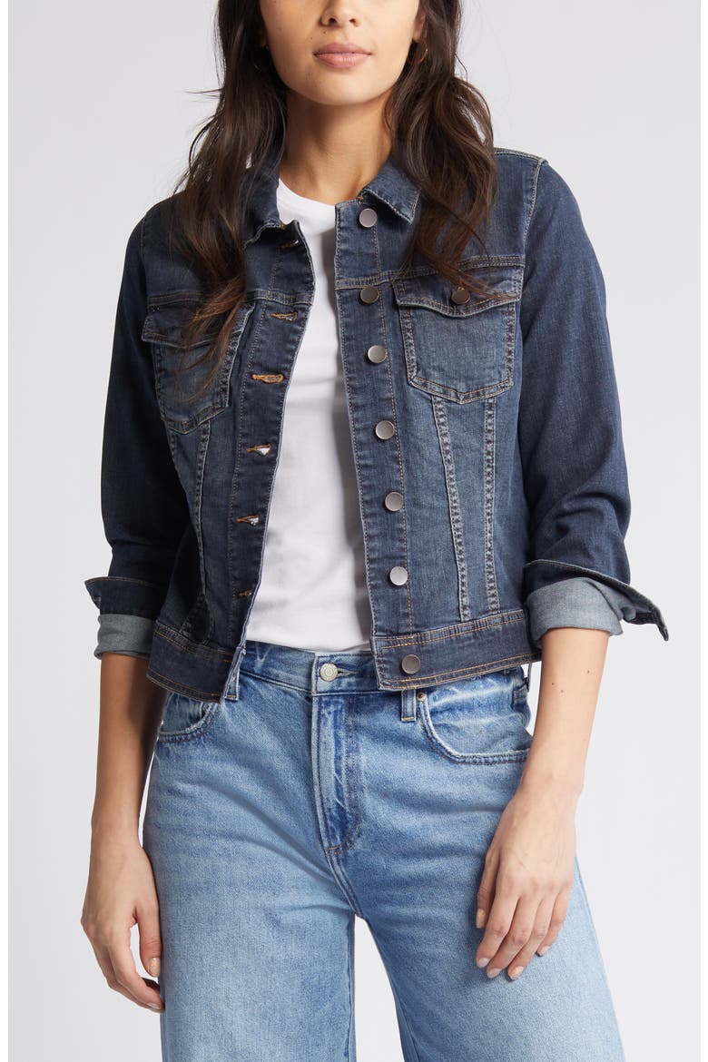 Helena Denim Jacket, Alternate, color, LIBERAL