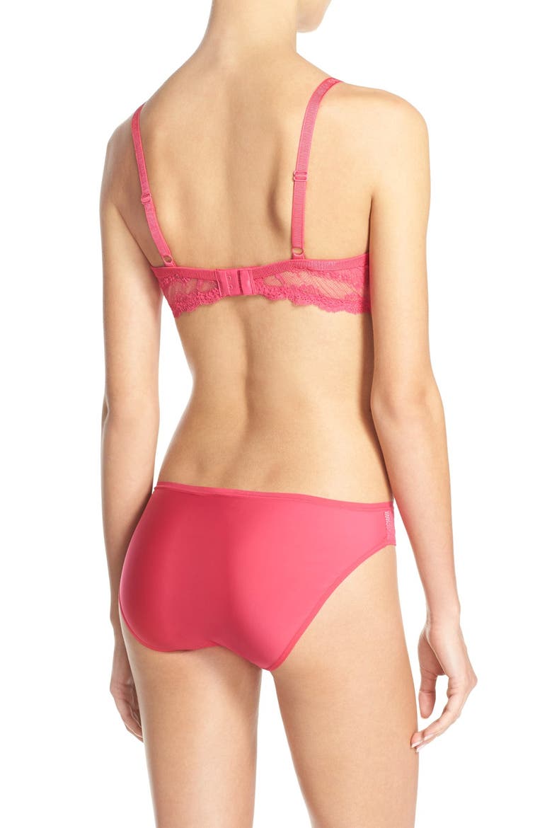 Chantelle Intimates 'Idole' Underwire Bra, Alternate, color, RASPBERRY