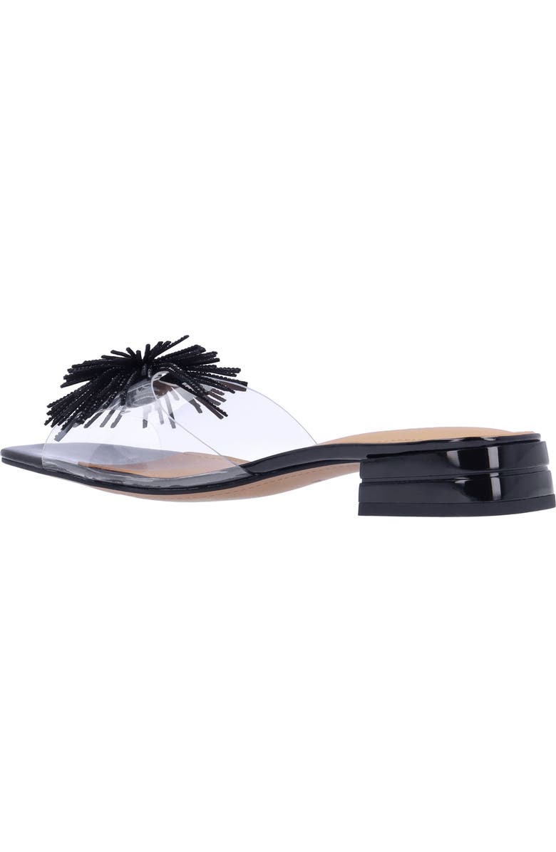 J. Reneé Cherita Slide Sandal, Alternate, color, Clear/ Black