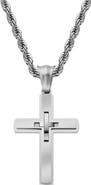EDFORCE Men's Cross Pendant Necklace