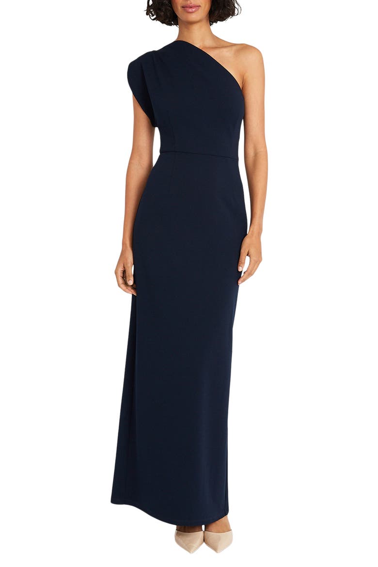 Asymmetric One-Shoulder Gown, Main, color, NAYB