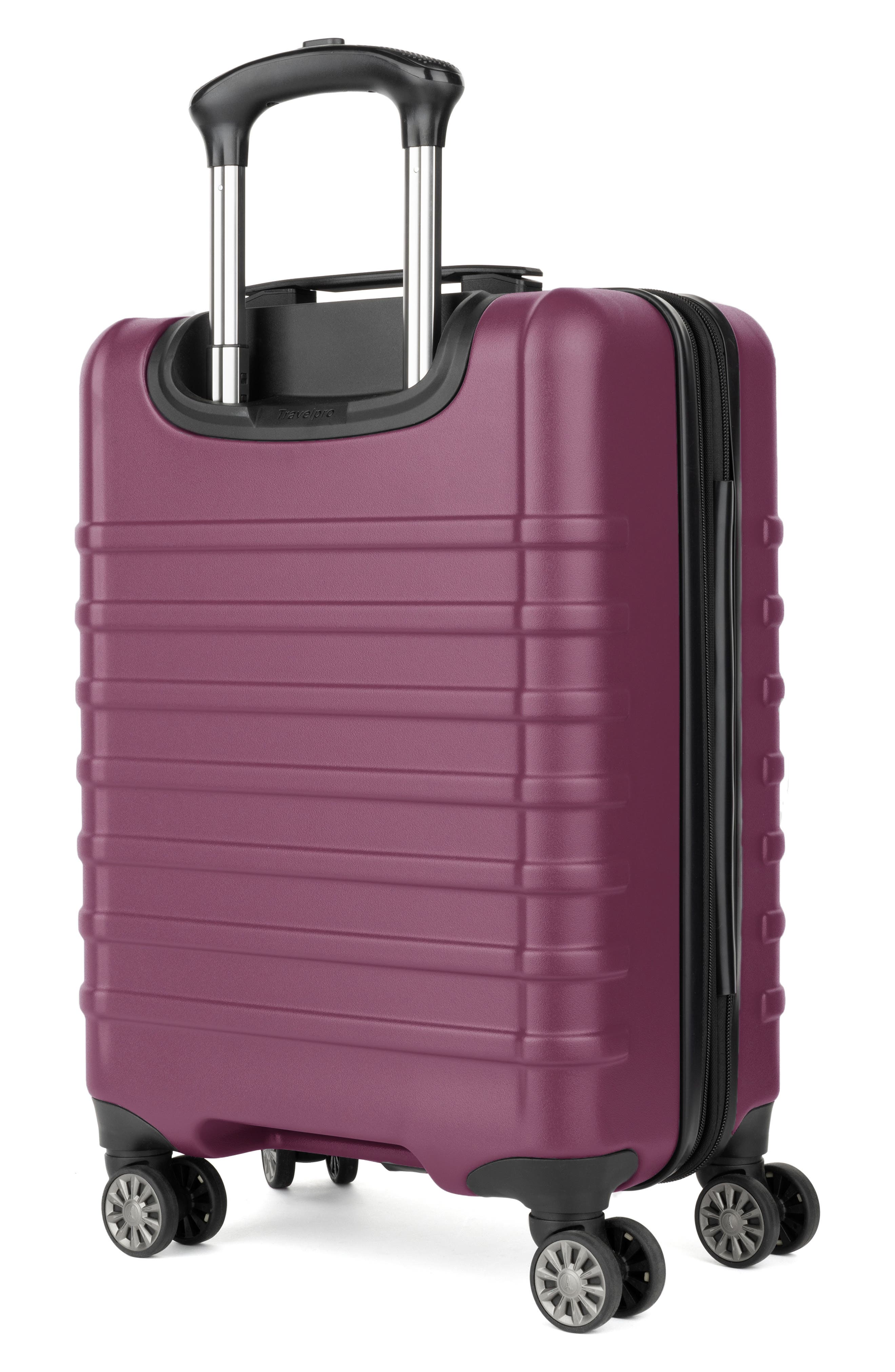 TRAVELPRO Rollmaster<sup>™</sup> 2 20-Inch Expandable Carry-On Hardside Spinner Suitcase, Alternate, color, Dark Magenta Matte