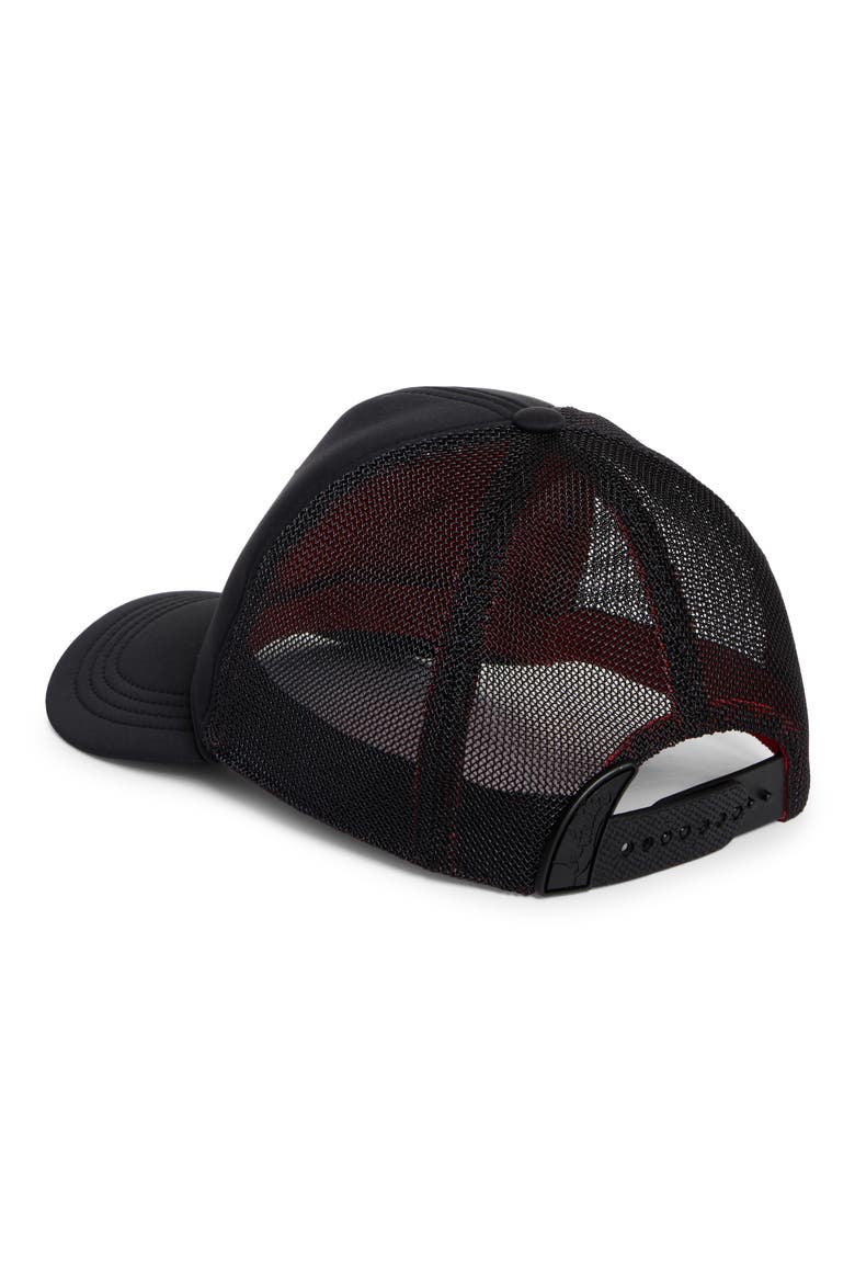 Horse Season Trucker Hat, Alternate, color, BLACK