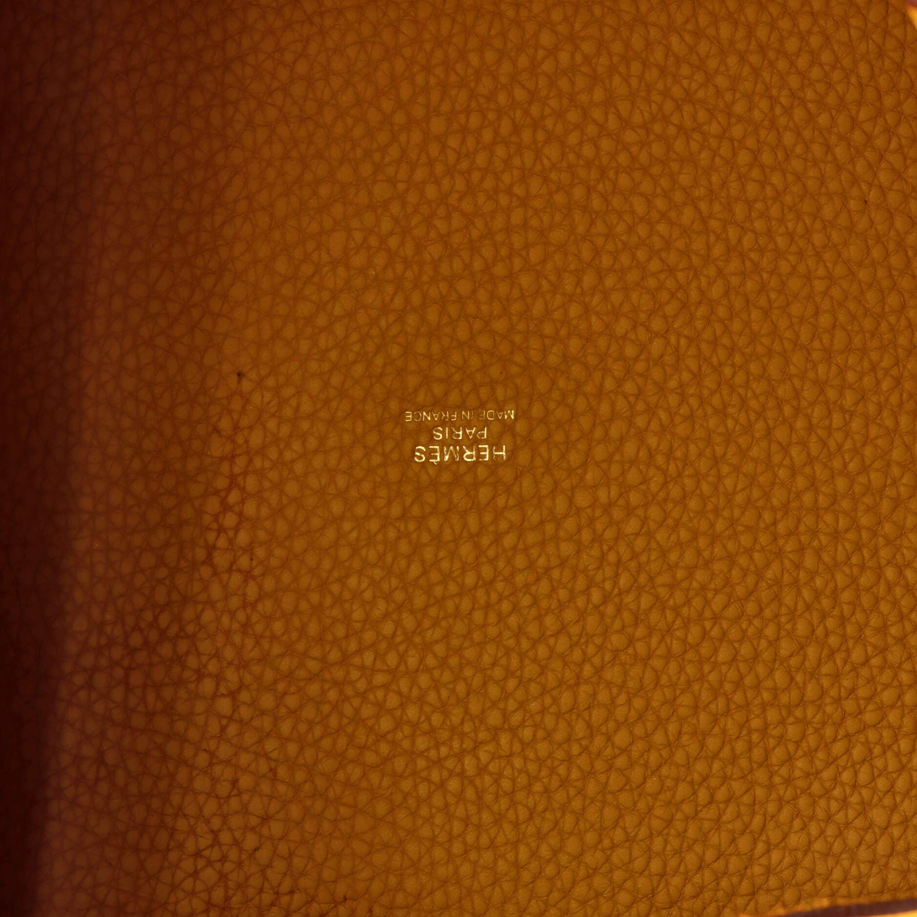 Pre-Owned Hermes Picotin Lock Bag Clemence MM, Alternate, color, Jaune Ambre