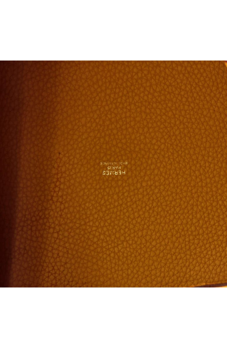 Pre-Owned Hermes Picotin Lock Bag Clemence MM, Alternate, color, Jaune Ambre