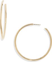 LANA 14K Gold 45mm Thin Royale Hoops