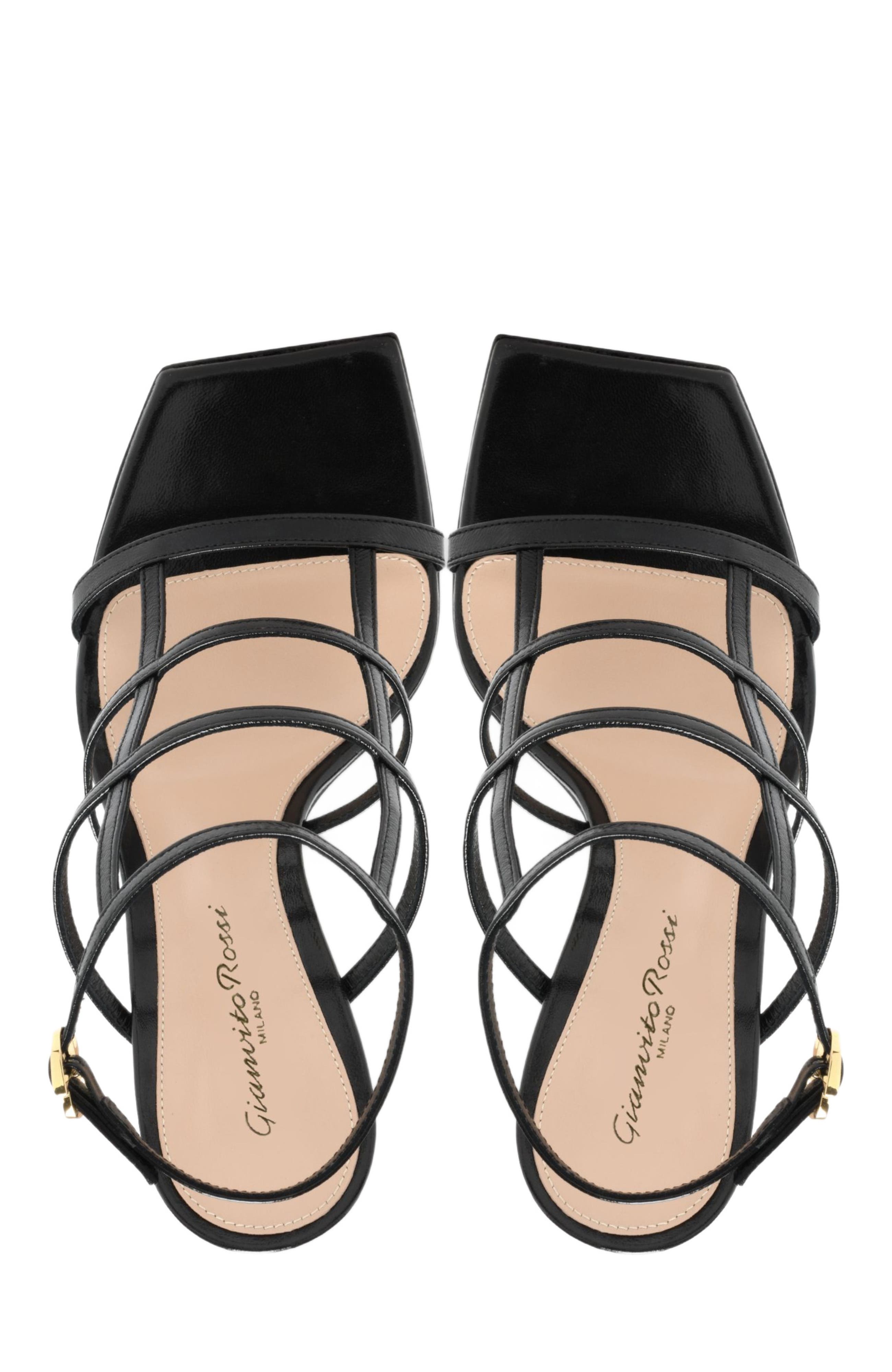 Mondry Sandals, Alternate, color, BLACK