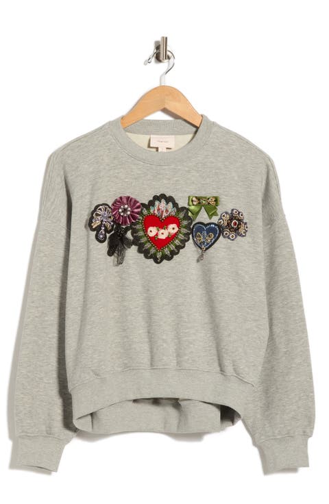 Heritage Rose Brandy Sweatshirt