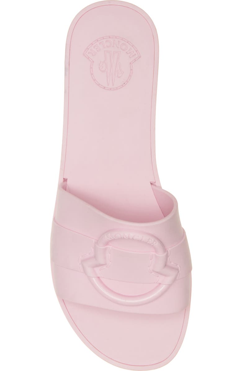 Moncler Mon Slide Sandal, Alternate, color, Impatiens Pink