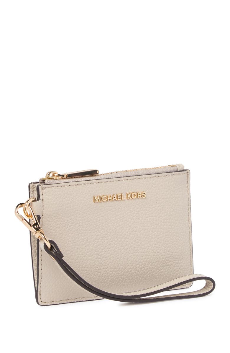 MICHAEL Michael Kors Small Mercer Leather RFID Coin Purse, Alternate, color, 