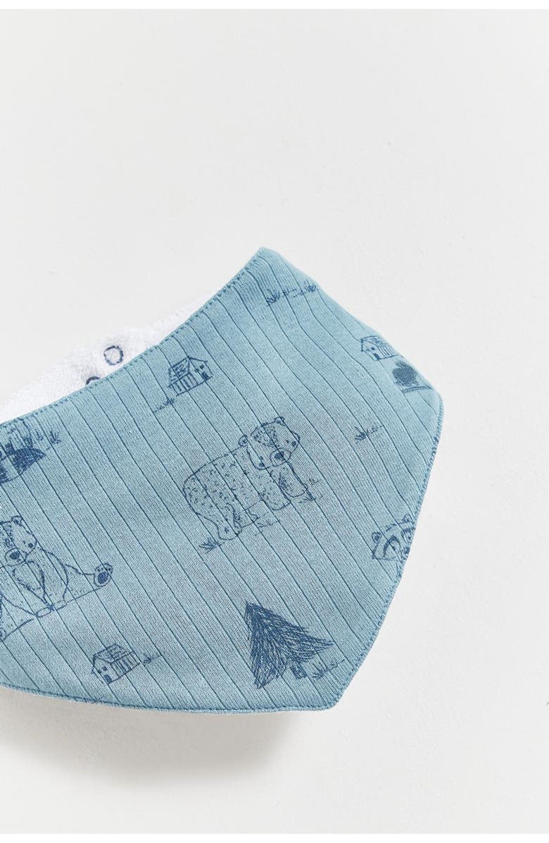 Babycottons Premium Cotton Ozy Bandana Bib For Infant, Alternate, color, Multicolor