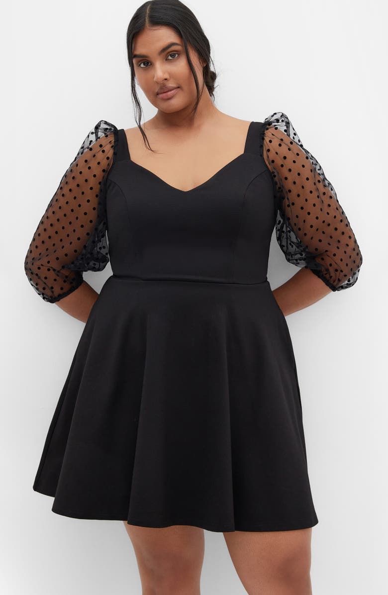 City Chic Asher Dress, Alternate, color,