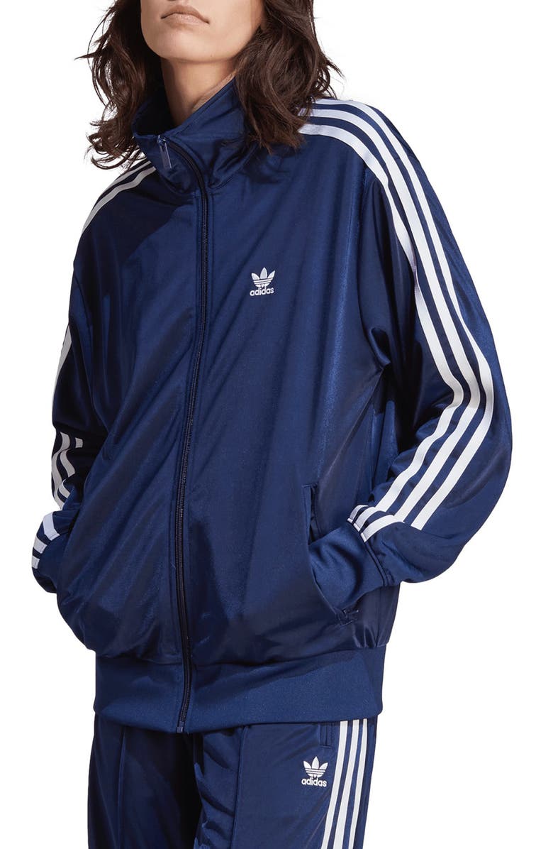 adidas Firebird Recycled Polyester Track Jacket, Main, color, 