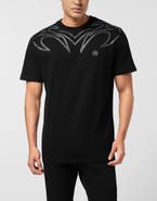 PHILIPP PLEIN Round Neck T-Shirt Texas Studs Men