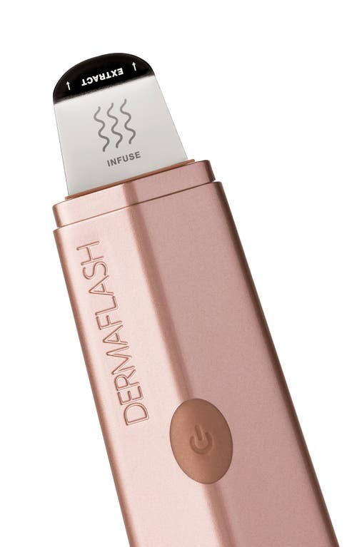 Dermaflash Dermapore + Ultrasonic Pore Extractor + Skincare Infuser In Gold